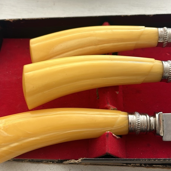 Vintage carving set - Picture 3 of 11